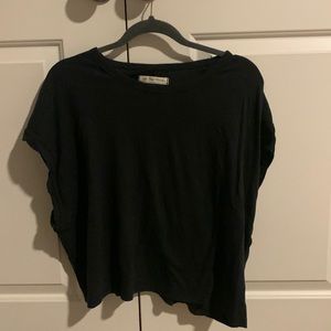 free people you rock tshirt in black